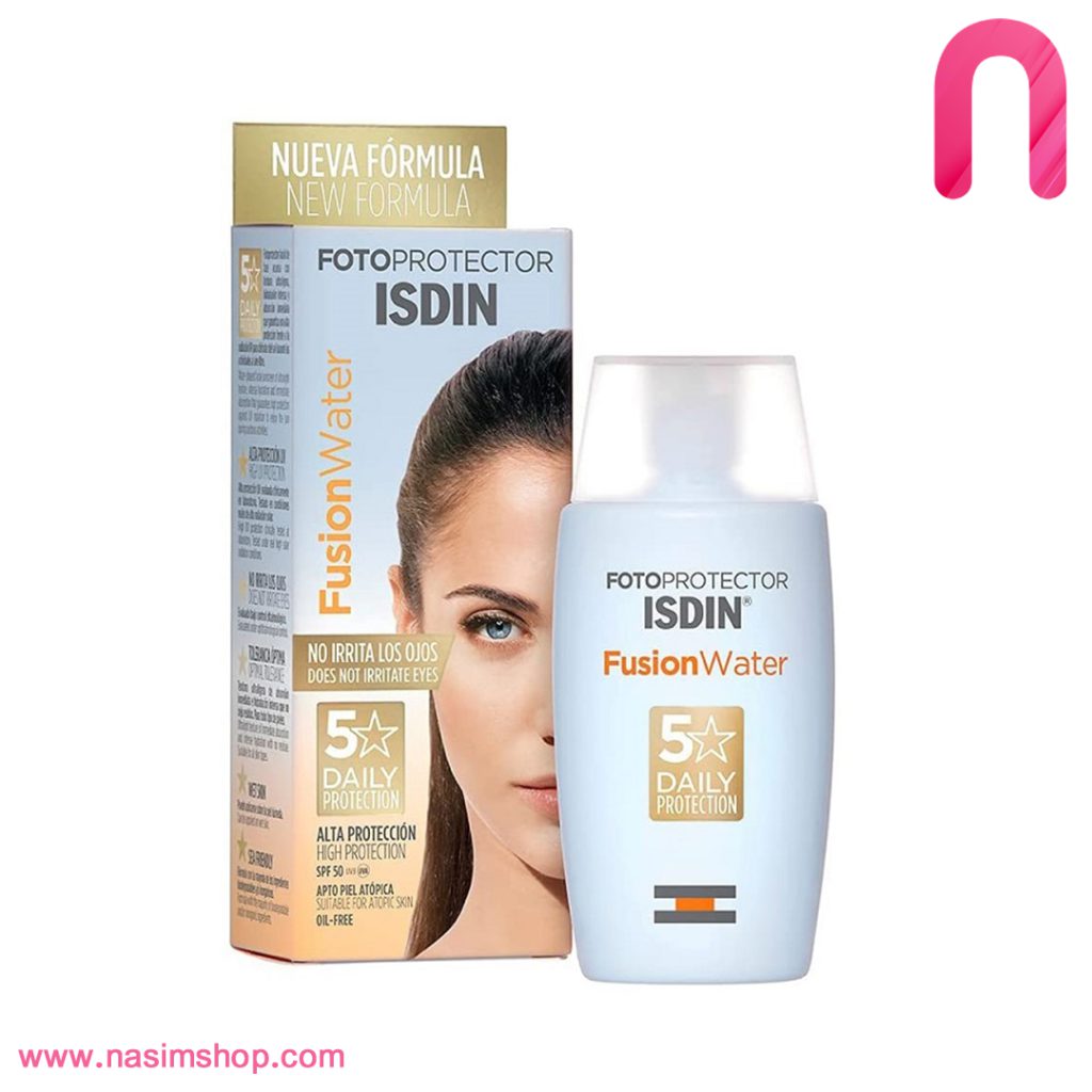 ضدآفتاب فیوژن واتر بدون رنگ ایزدین SPF50