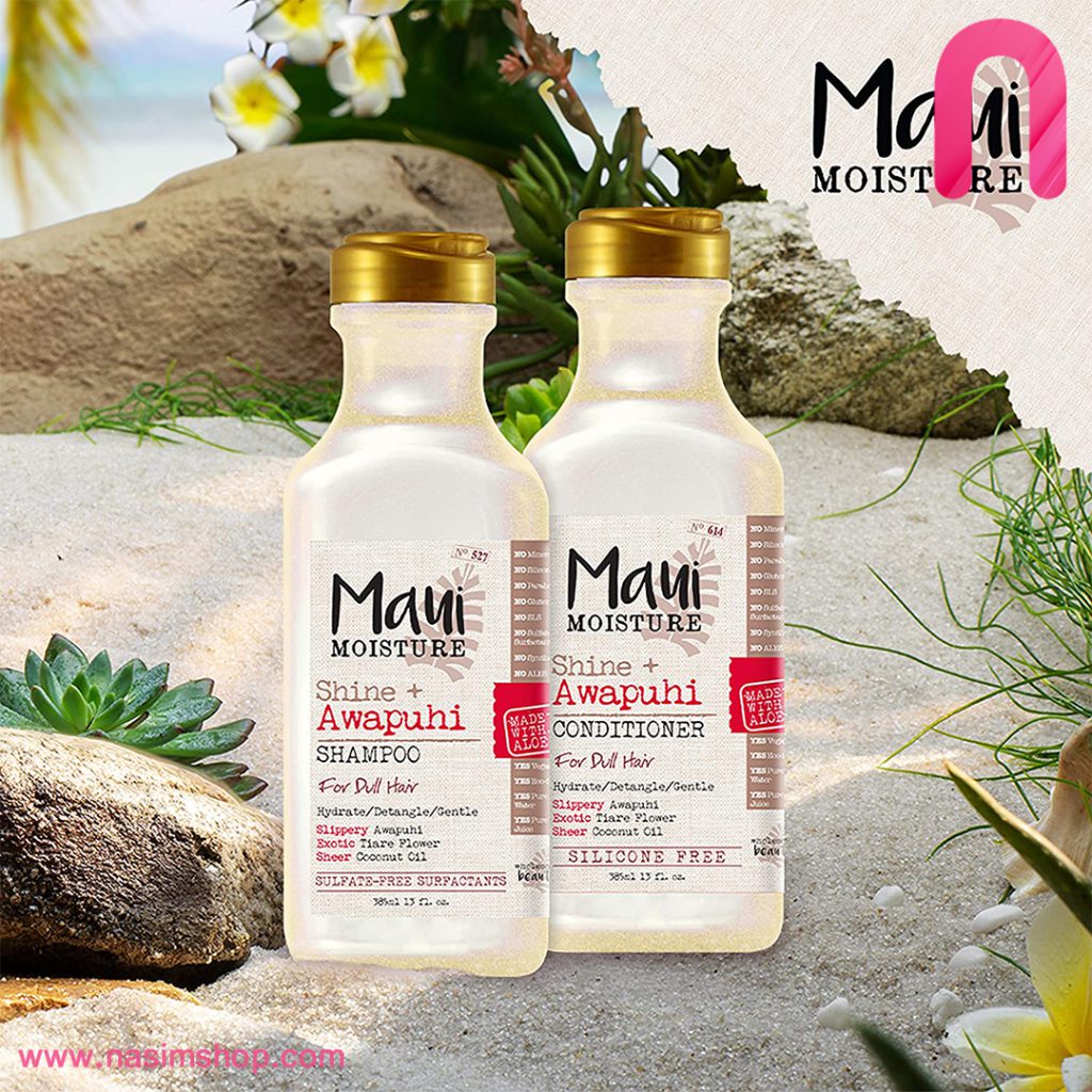 شامپو مائوئی Maui مرطوب کننده و تقویت کننده مدل Awapuhi-3