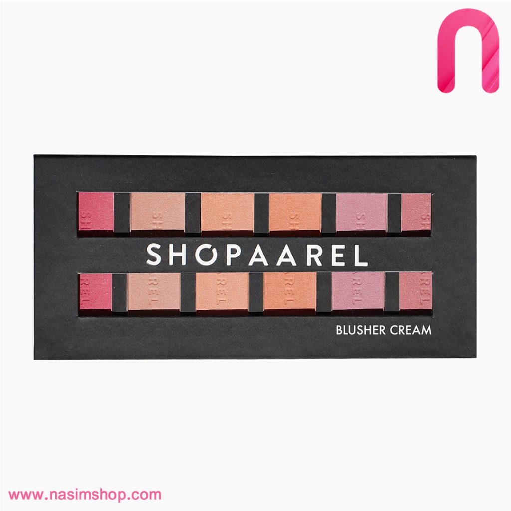 پالت رژگونه کرمی SHOPAAREL مدل BLUSHER CREAM