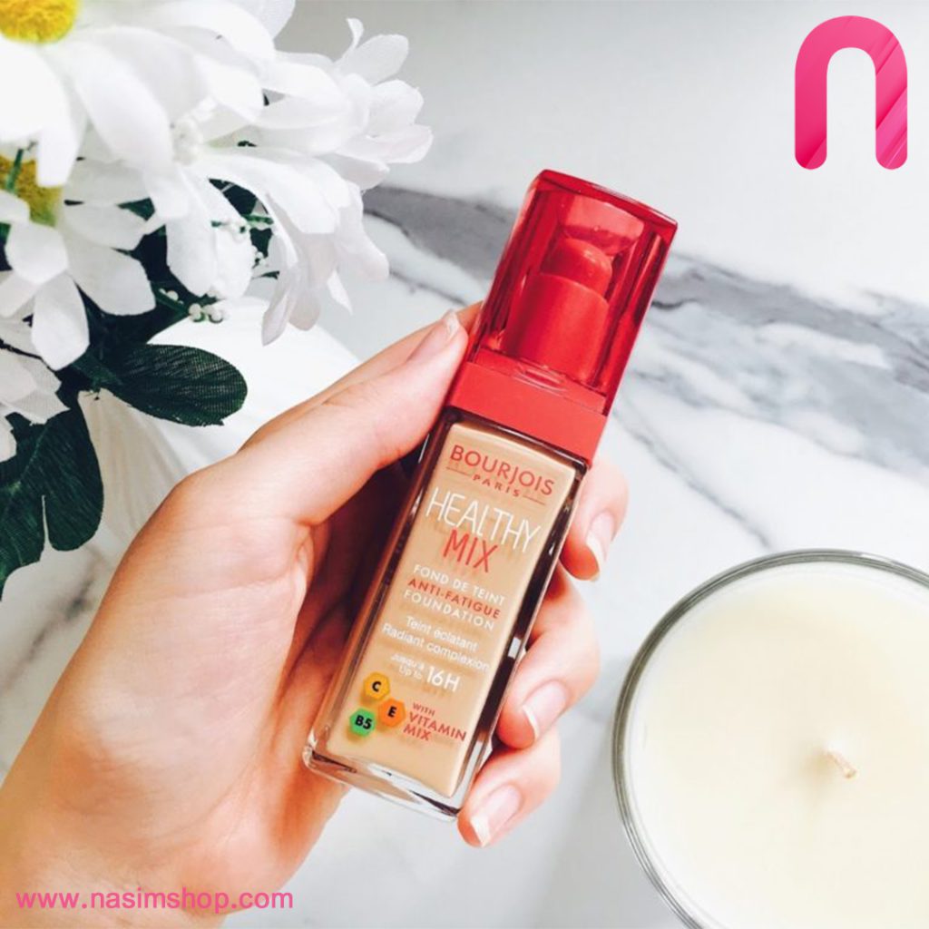 کرم پودر بورژوا Bourjois مدل هلثی میکس Healthy mix-5