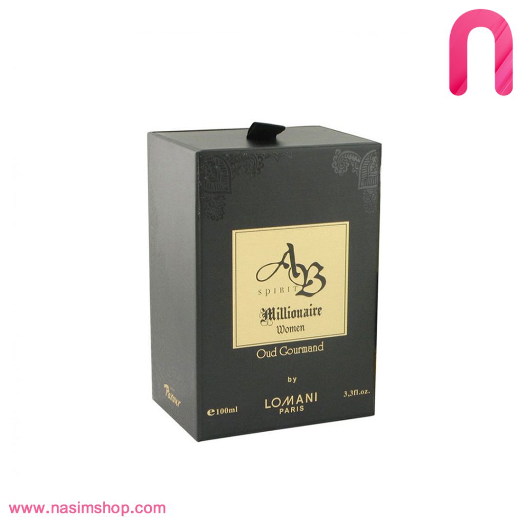 ادو پرفیوم زنانه لومانی مدل آب اسپیریت میلیونیر عود گورماند Ab Spirit Millionaire Oud Gourmand-3