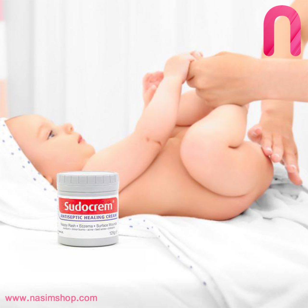 کرم سودوکرم SUDOCREM سوختگی پای نوزاد وزن 250 گرم3