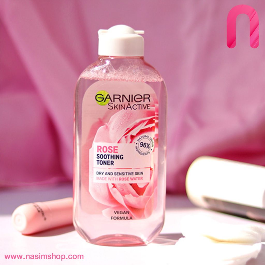 تونر گل رز گارنیر پوست خشک و حساس | GARNIER ROSE TONER-3