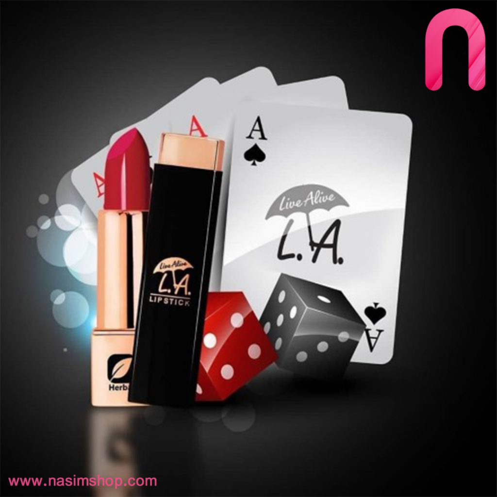 رژلب گیاهی و نانو ال ای L.A. Herbal Lipstick 5g-2
