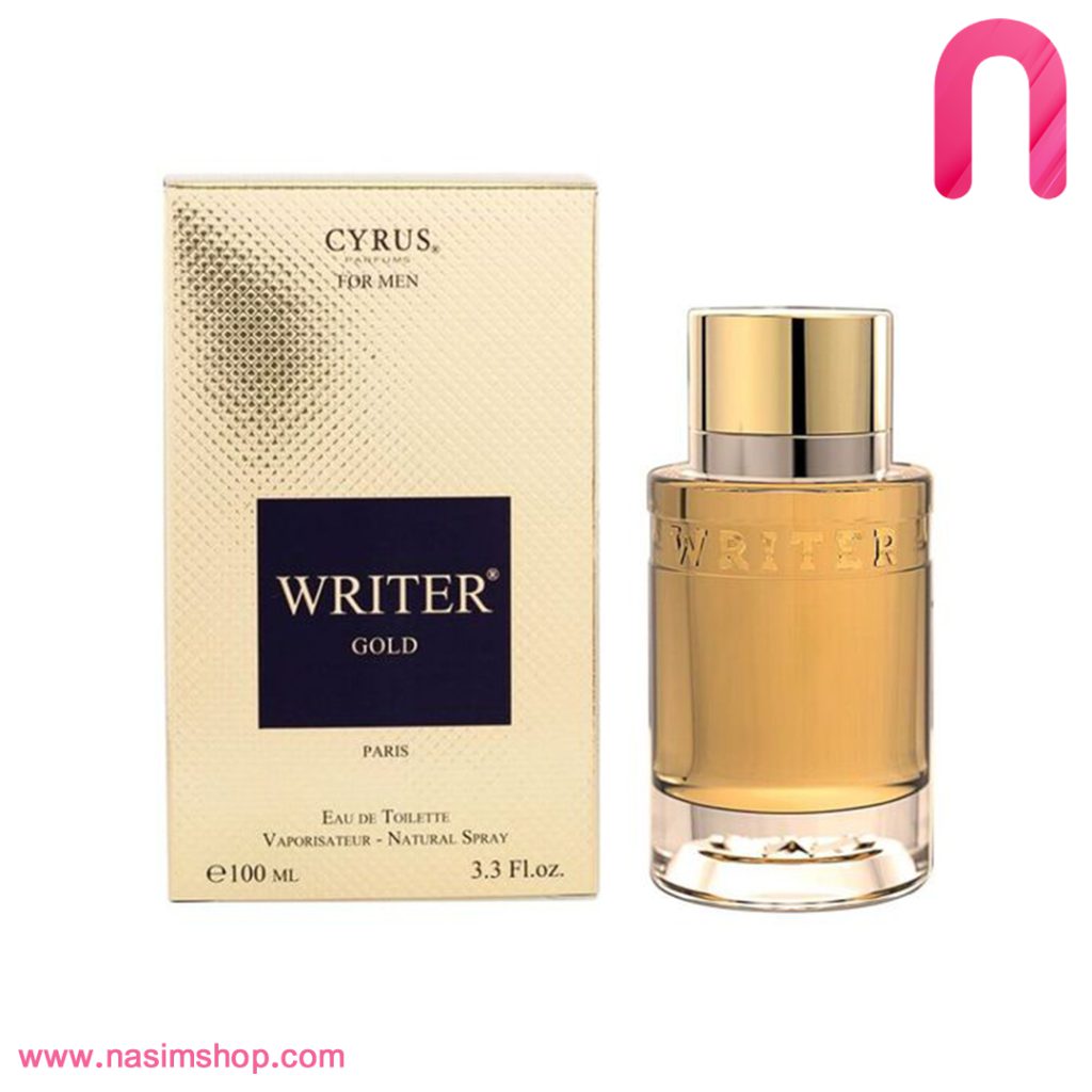 عطر مردانه رایتر گلد _ PARIS BLUE | WRITER GOLD