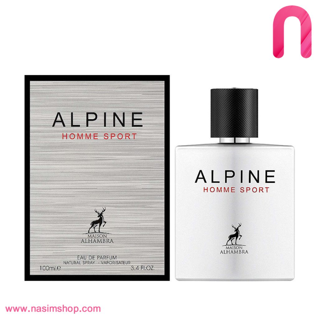ادو پرفیوم مردانه الحمبرا مدل آلپین هوم اسپرت | ALHAMBRA Alpine Homme Sport