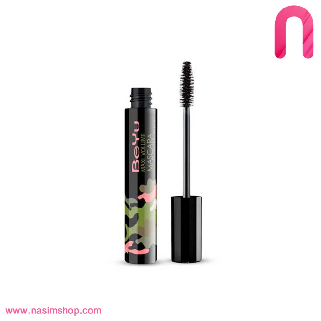 ریمل حجم دهنده بی یو مدل ارتشی Maxi Volume Ultra Black