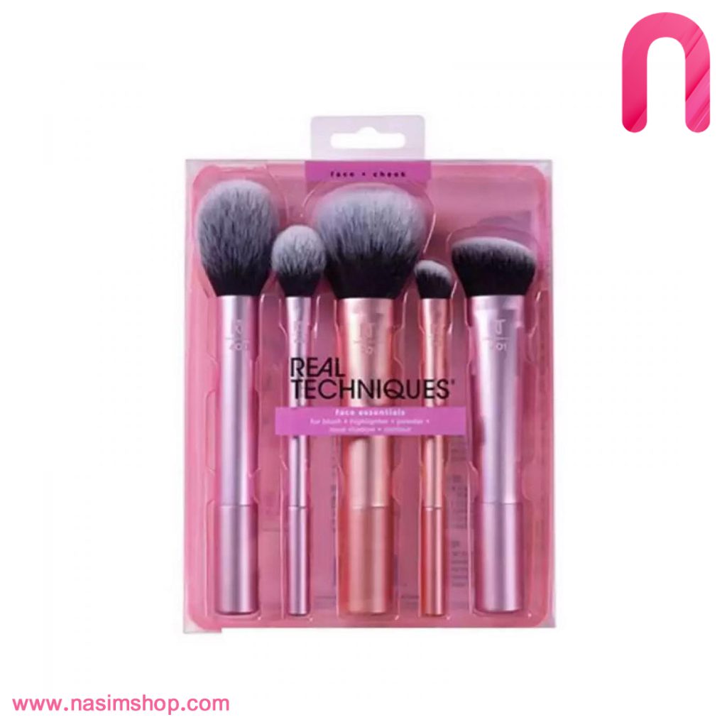 ست براش 5 تکه ریل تکنیک مدل Face Essentials