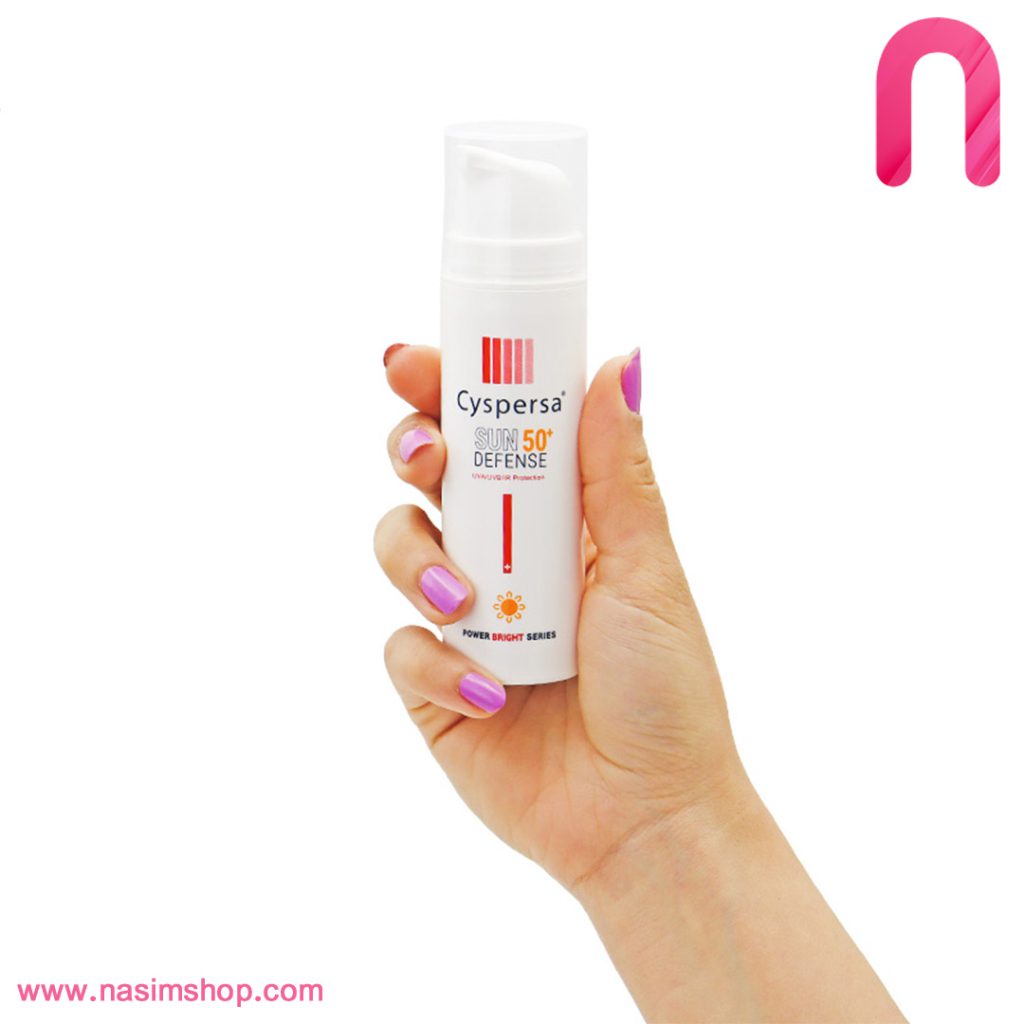 فلوئید ضد آفتاب و روشن کننده SPF50 سیسپرسا-2