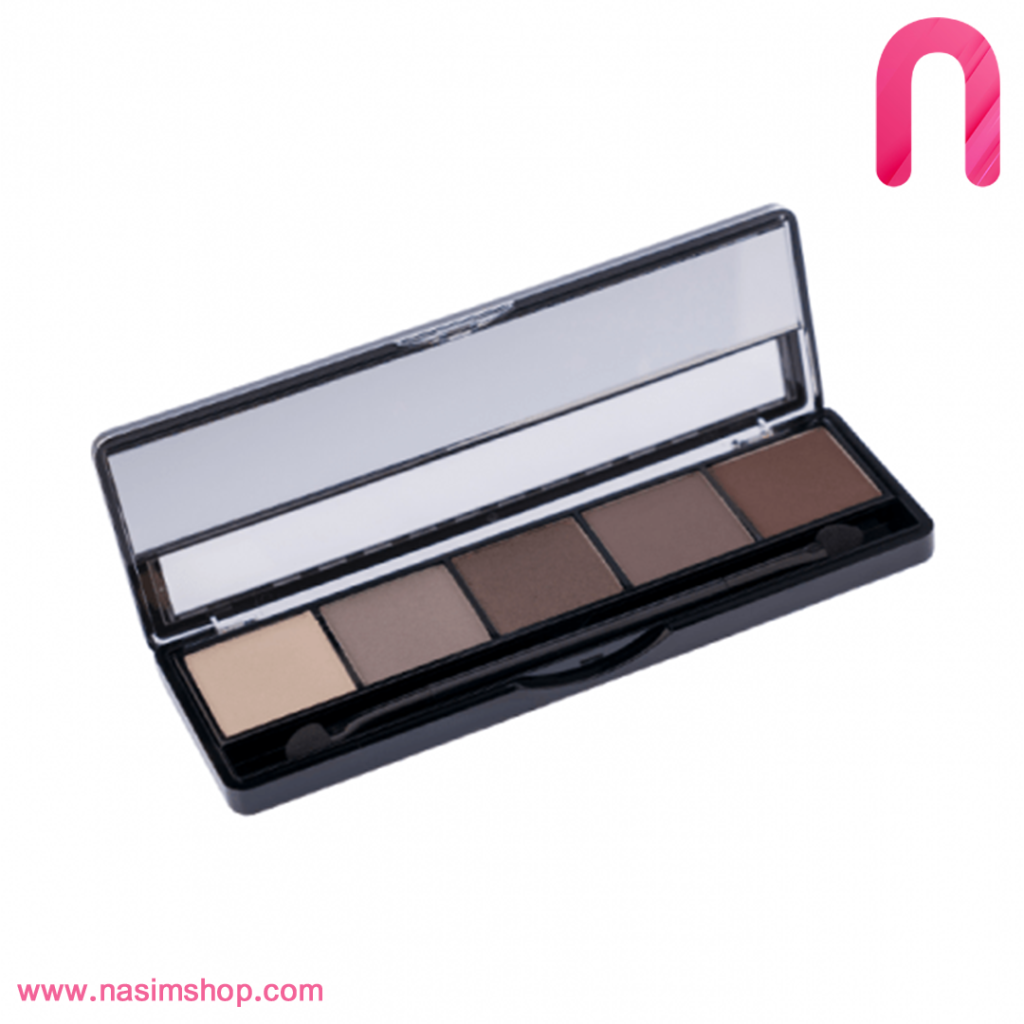 پالت سایه چشم 5 رنگ تاپ فیس مدل کد016 Pro Palette Eyeshadow