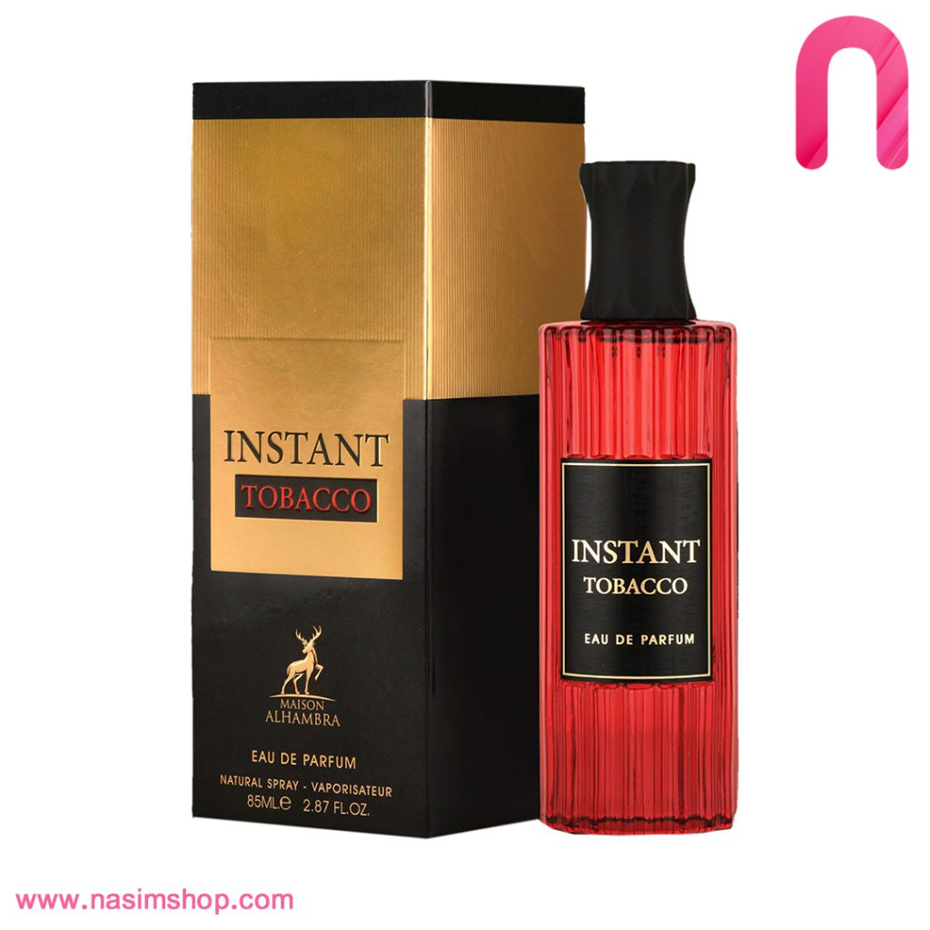 ادو پرفیوم الحمبرا مدل Instant Tobacco حجم 85 میلی لیتر