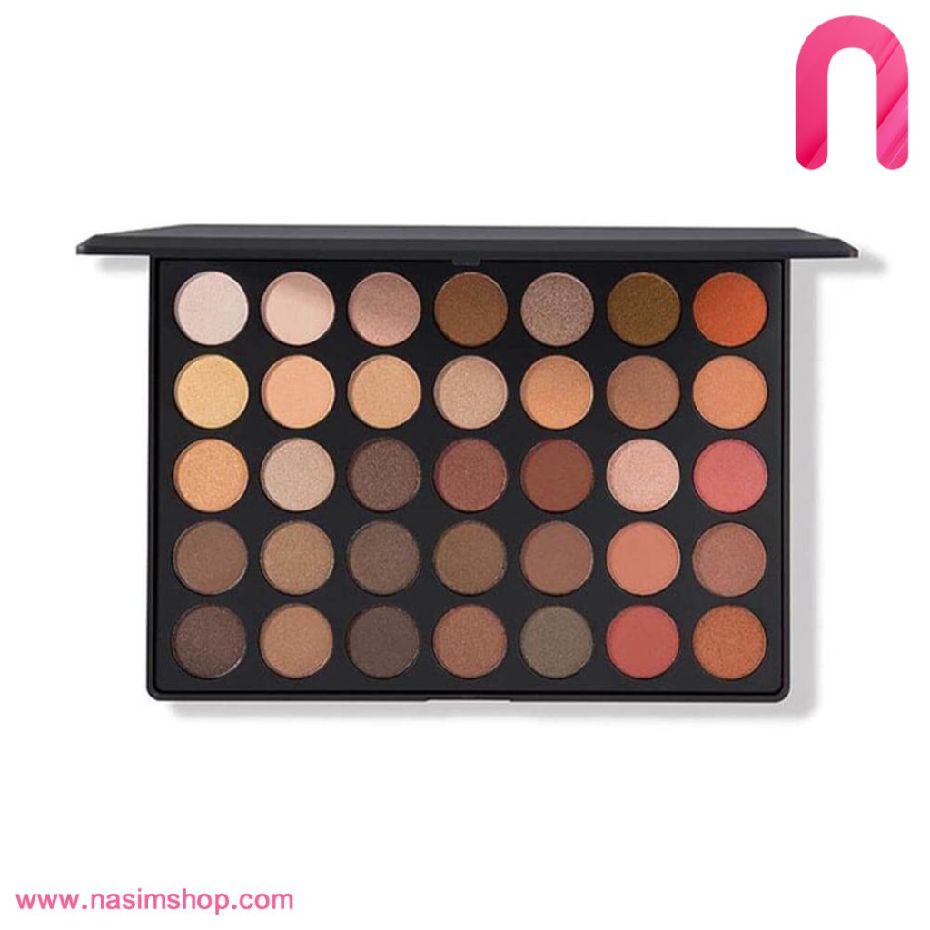 پالت سایه 35OS مورفی Morphe 35OS Shimmer Color Nature Glow Eyeshadow Palette