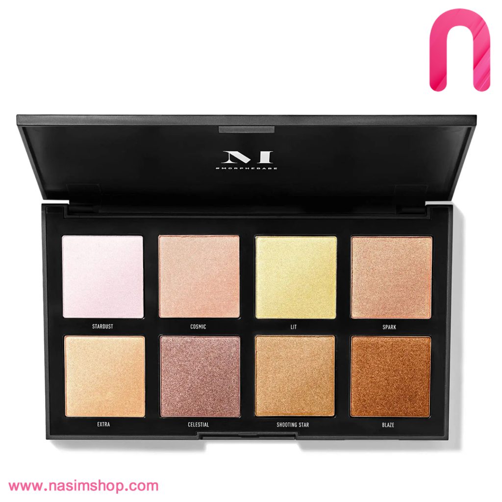 پالت هایلایتر مورفی Morphe 8Z Starblazer highlighter palette