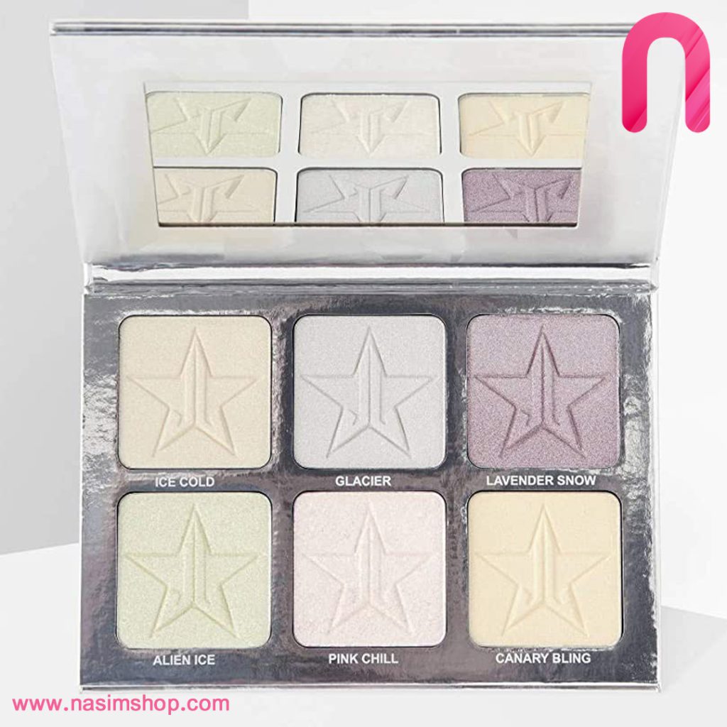 پالت سایه platinum ice برند jeffree star