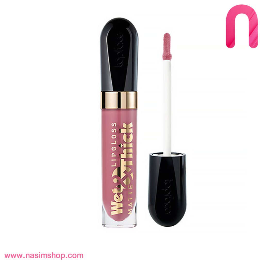 خرید رژلب مایع تاپ فیس مدل wet&thickmatte lipgloss