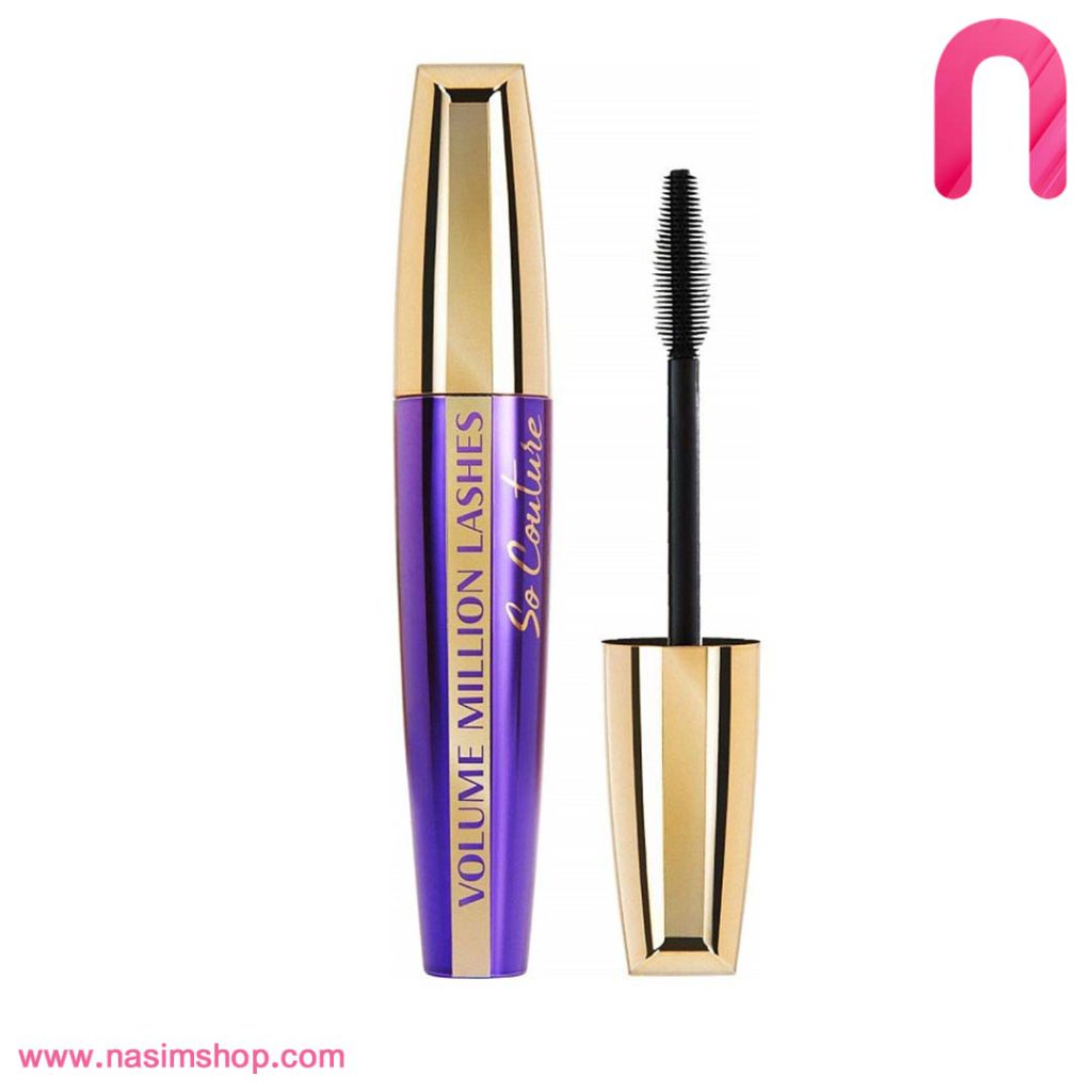 ریمل و خط چشم لورال مدل Volume Million Lashes So Couture