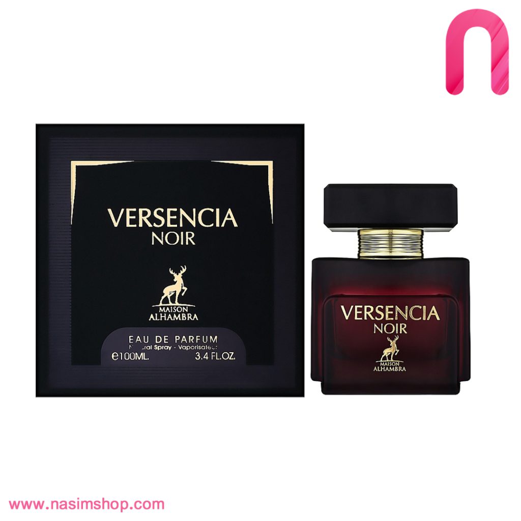 عطر ادکلن زنانه ورساچه کریستال نویر الحمبرا (Alhambra Versace Crystal Noir)