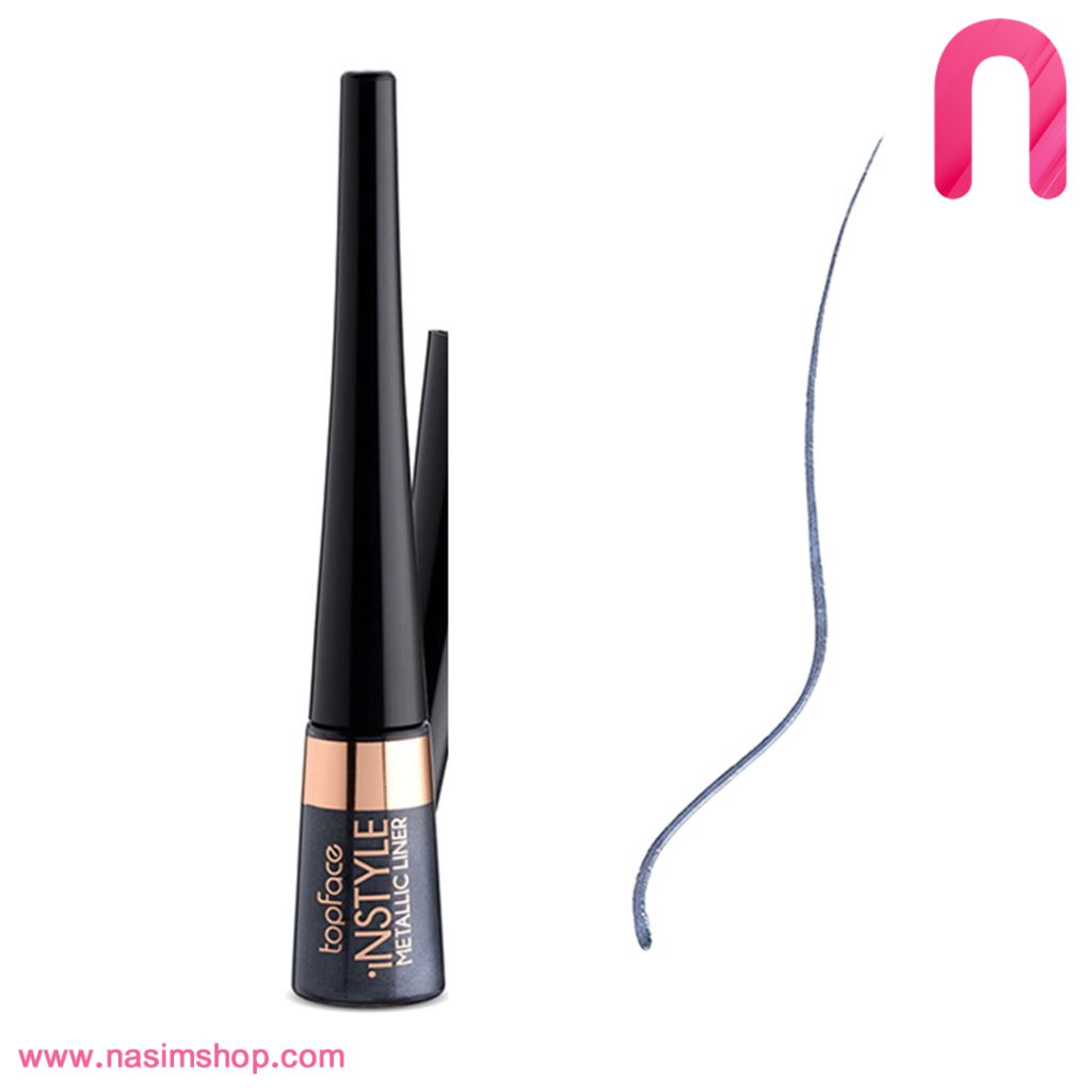 خط چشم رنگی تاپ فیس topface مدل Metallic Eyeliner