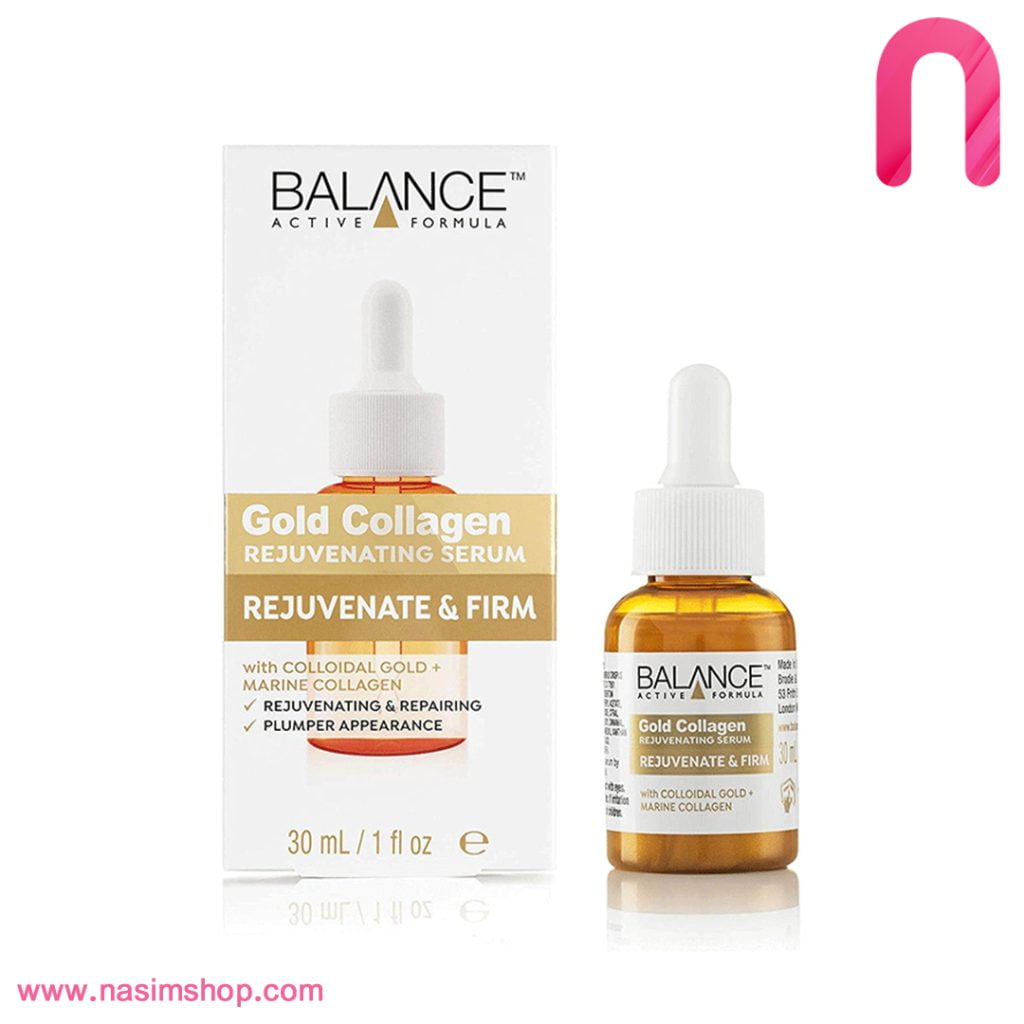 سرم جوانساز و لیفتینگ گلد کلاژن بالانس Balance Gold Collagen Serum