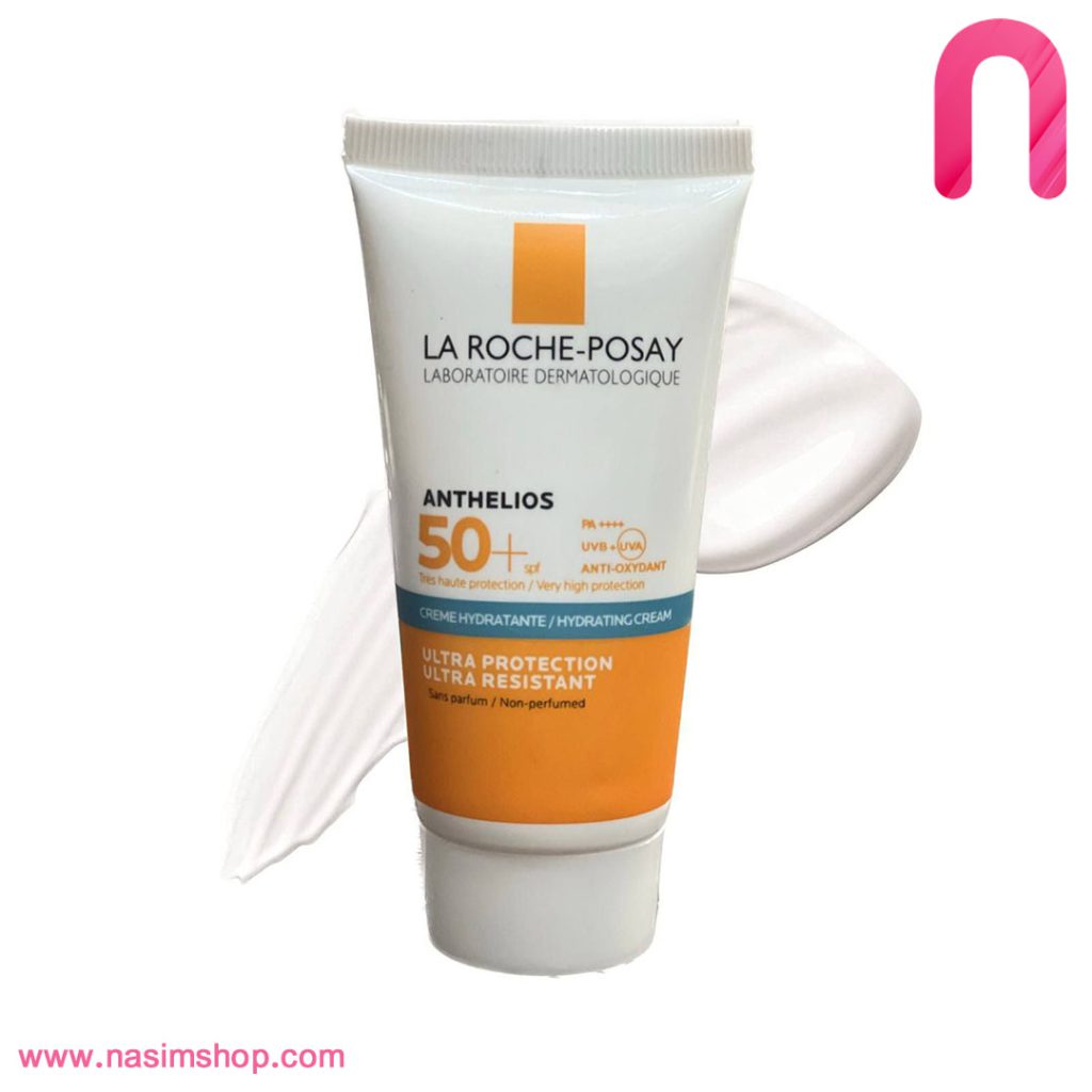کرم ضد آفتاب بی رنگ آبرسان +SPF50 لاروش پوزای مدل Anthelios UVMune 4002