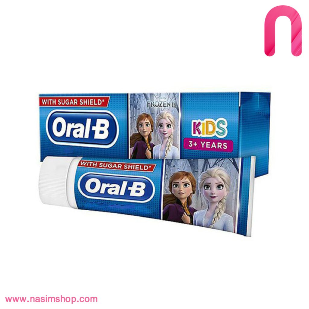 خمیر دندان کودک سری KIDS +3 مدل FROZEN اورال بی