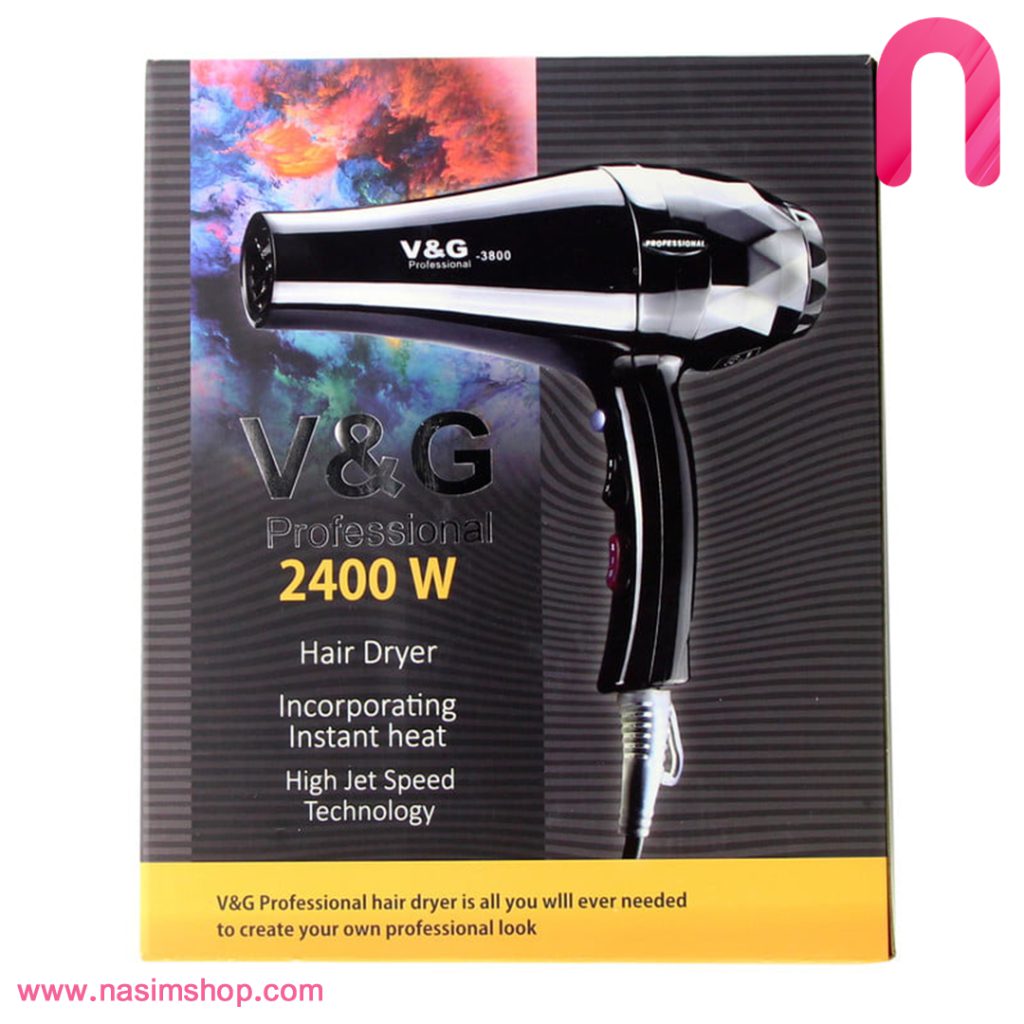 سشوار حرفه ای وی اند جی مدل G-3800