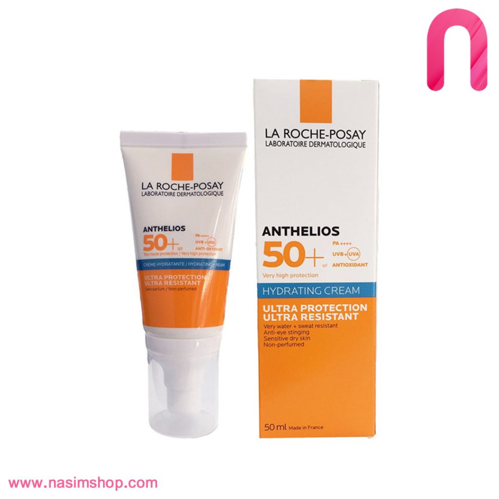 کرم ضد آفتاب بی رنگ آبرسان +SPF50 لاروش پوزای مدل Anthelios UVMune 400