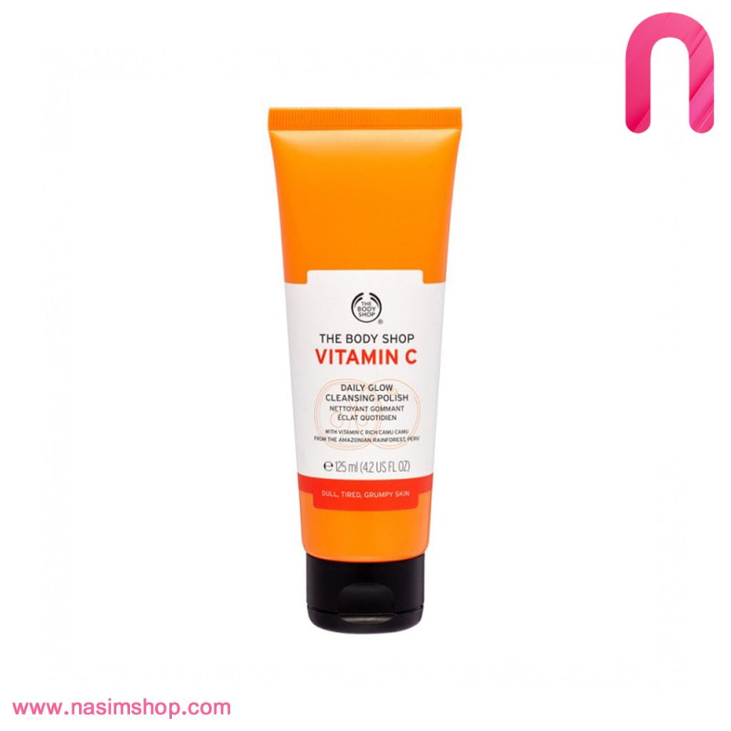 ژل شستشو ویتامین C بادی شاپ cleansing polish