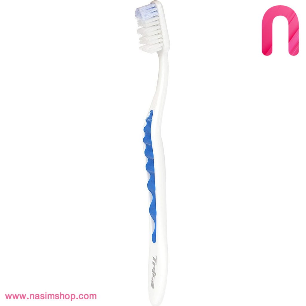 مسواک تریزا مدل Pearl White با برس سخت