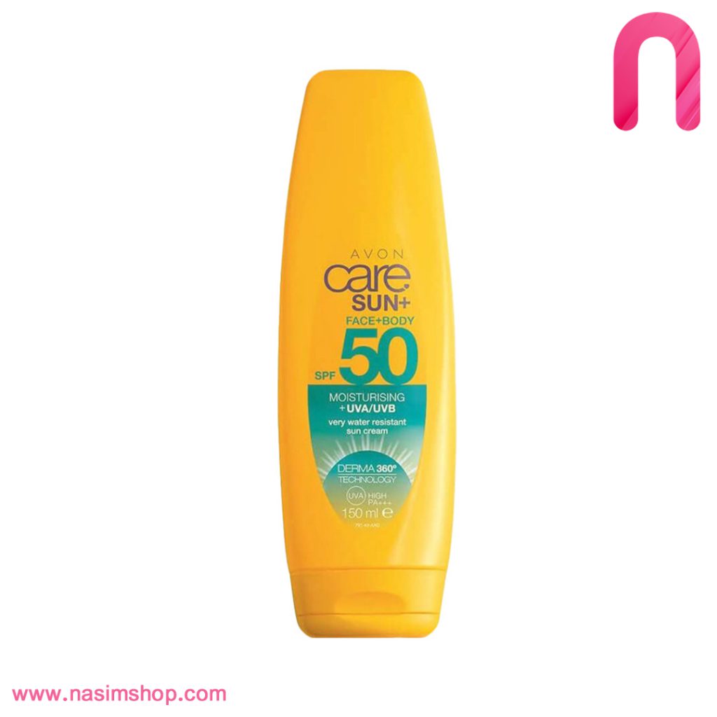 کرم ضد آفتاب صورت و بدن اون حاوی spf50