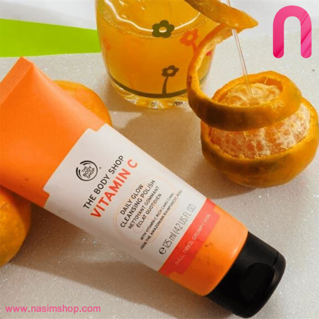 ژل شستشو ویتامین C بادی شاپ cleansing polish2
