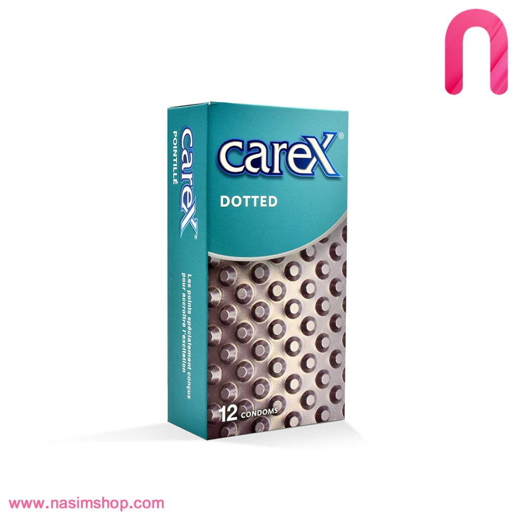 کاندوم carex مدل dotted
