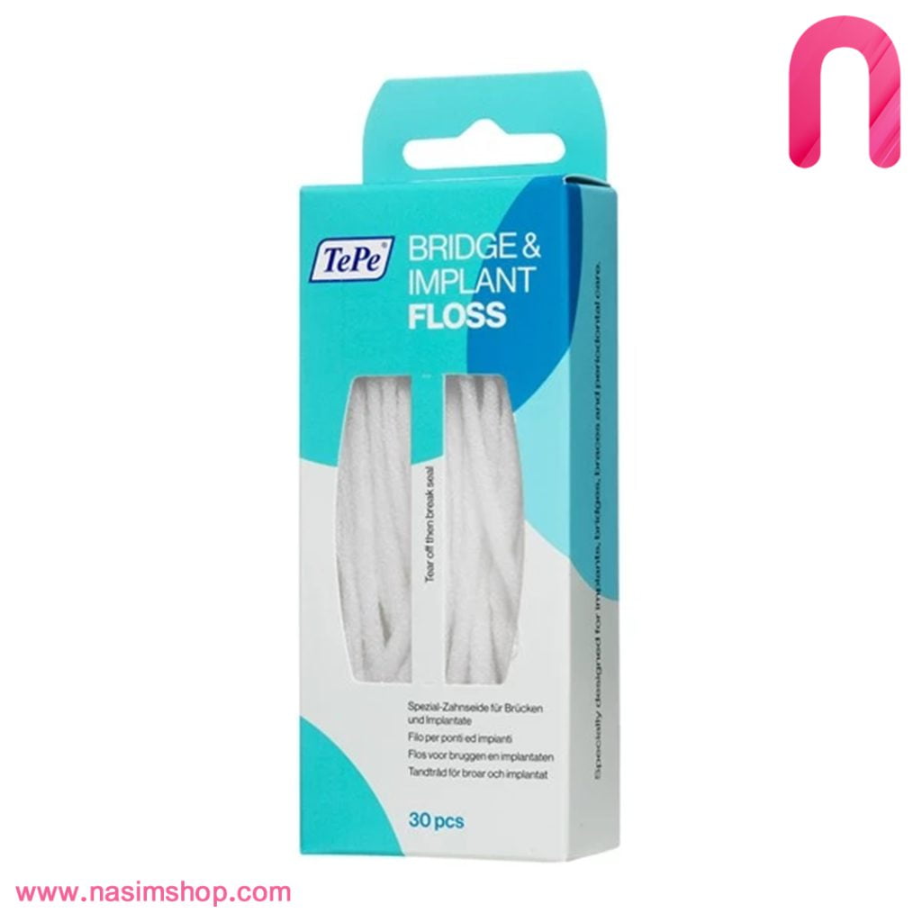 نخ دندان مدل Bridge And Implant Floss ته په