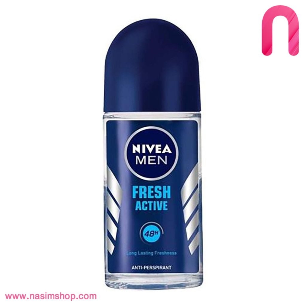 مام رول نیوا مدل nivea men fresh active حجم ۵۰ میل