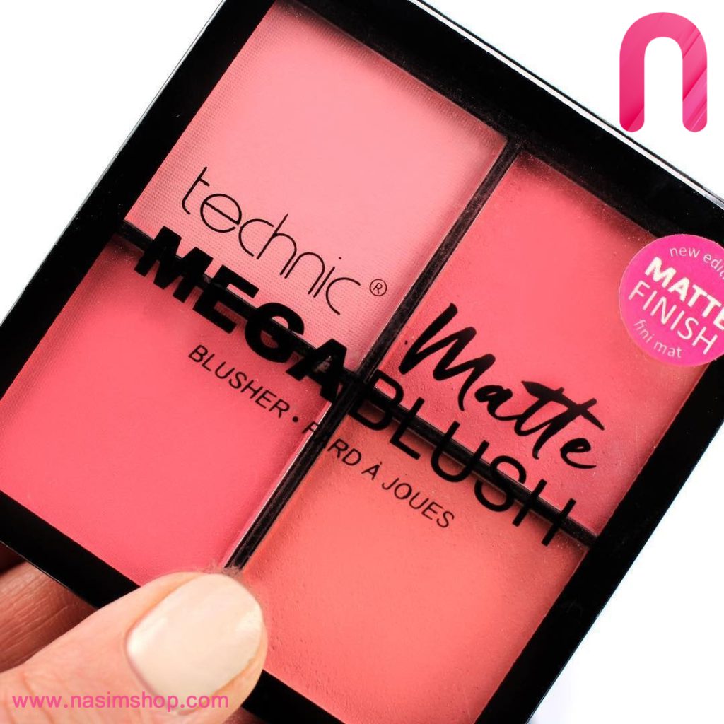 پالت رژگونه تکنیک مدل MEGA BLUSH | مات 4 رنگ2
