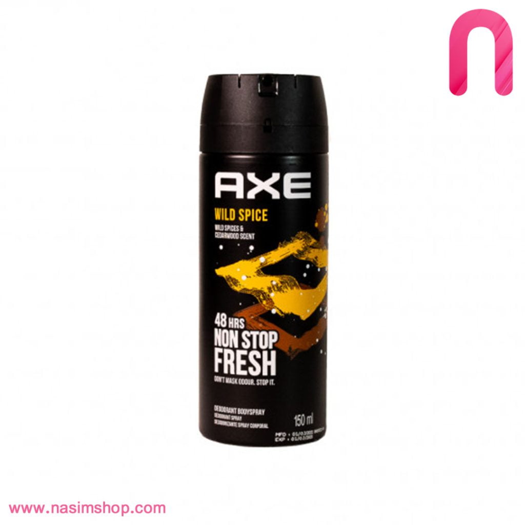 اسپری دئودورانت مردانه WILD SPICE اکس AXE