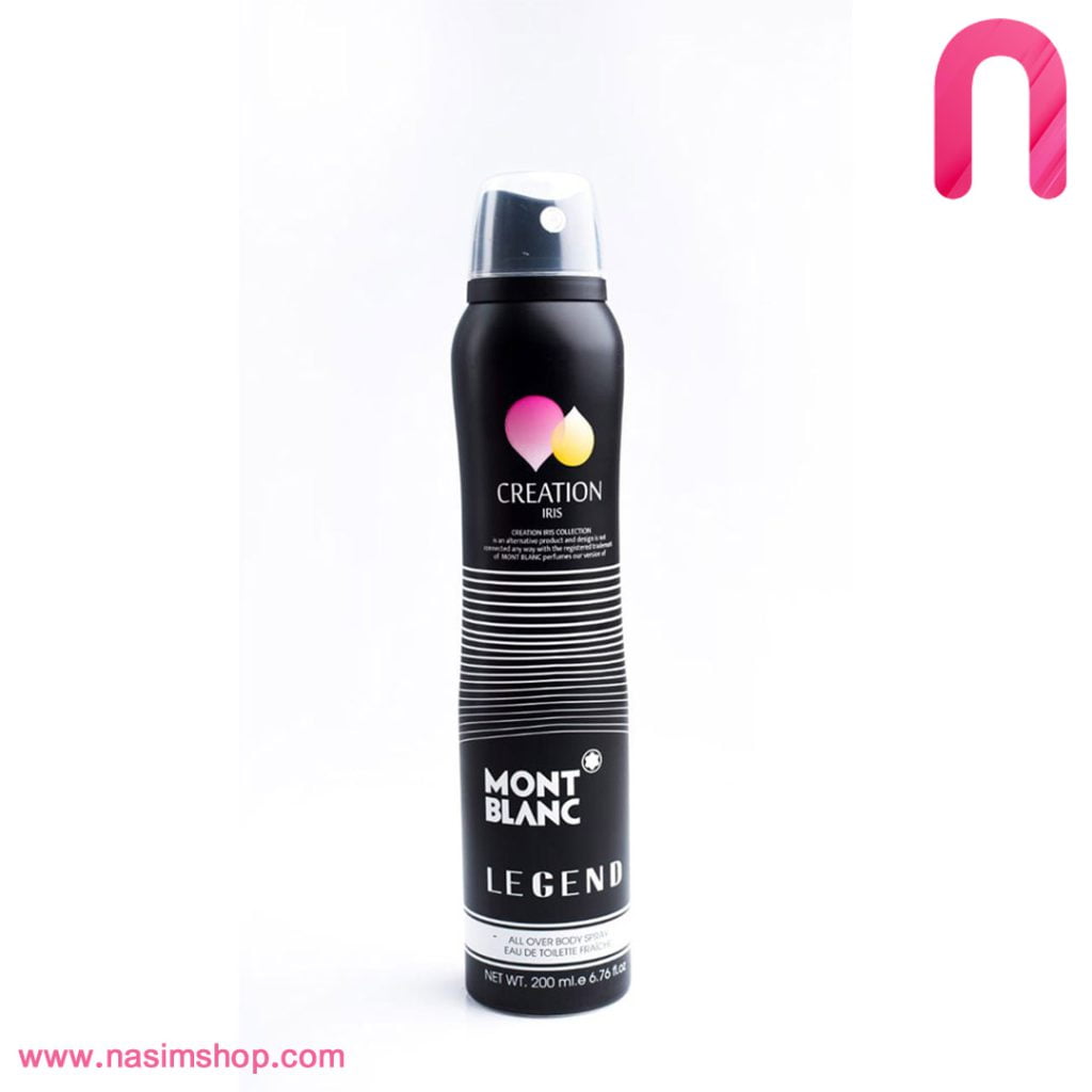 اسپری مردانه کریشن CREATION رایحه MONT BLANC