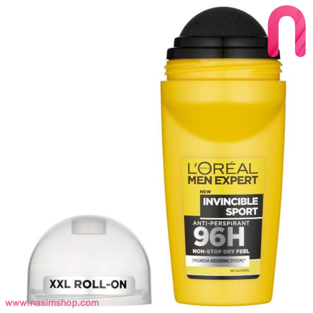 رول ضد تعریق لورال مدل INVINCIBLE SPORT حجم 50 میل2