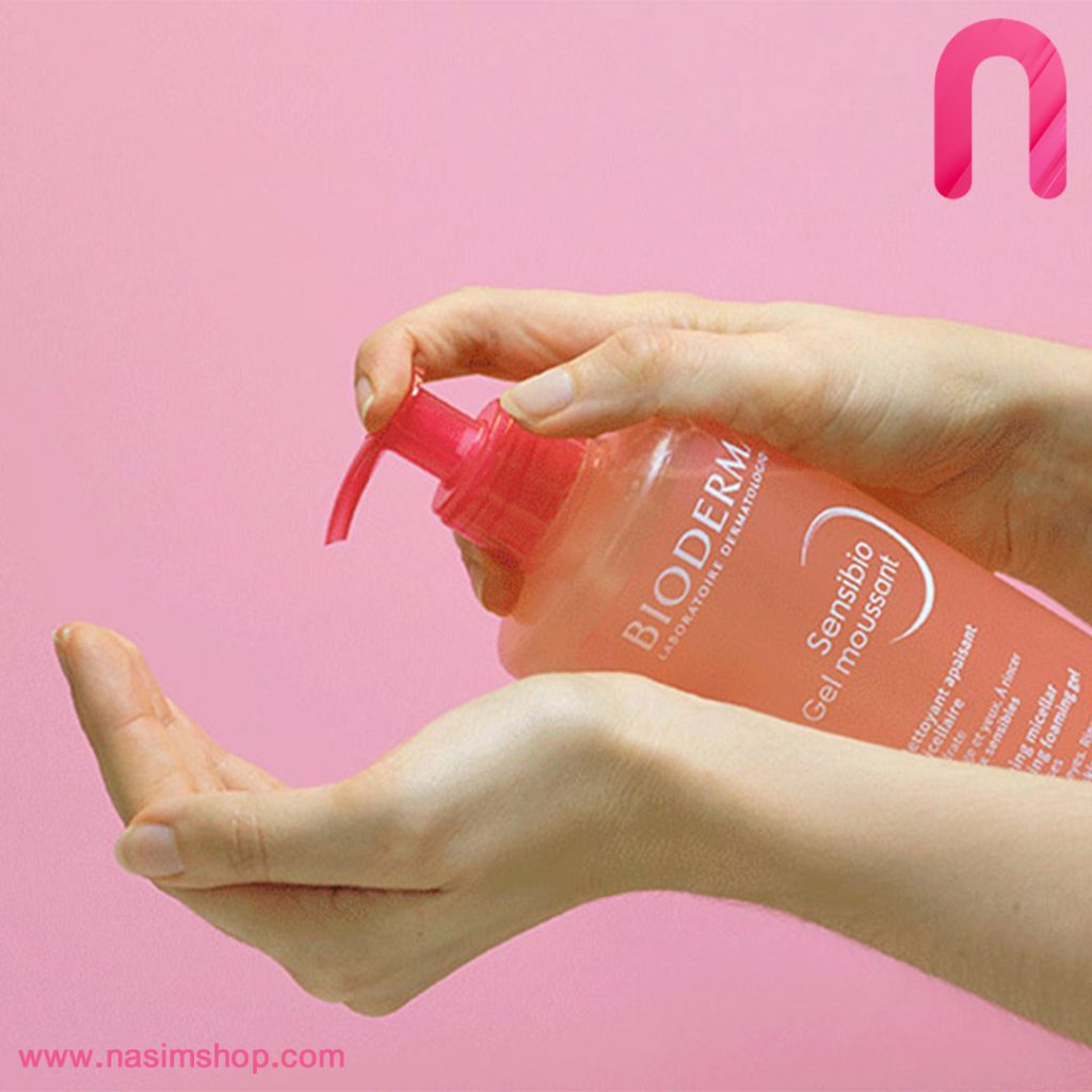 ژل فوم شستشوی پوست حساس Sensibio بایودرما3
