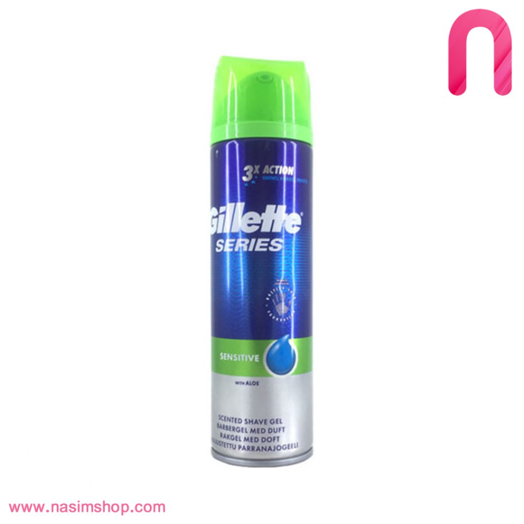 ژل اصلاح ژیلت Gillette مدل SENSITIVE