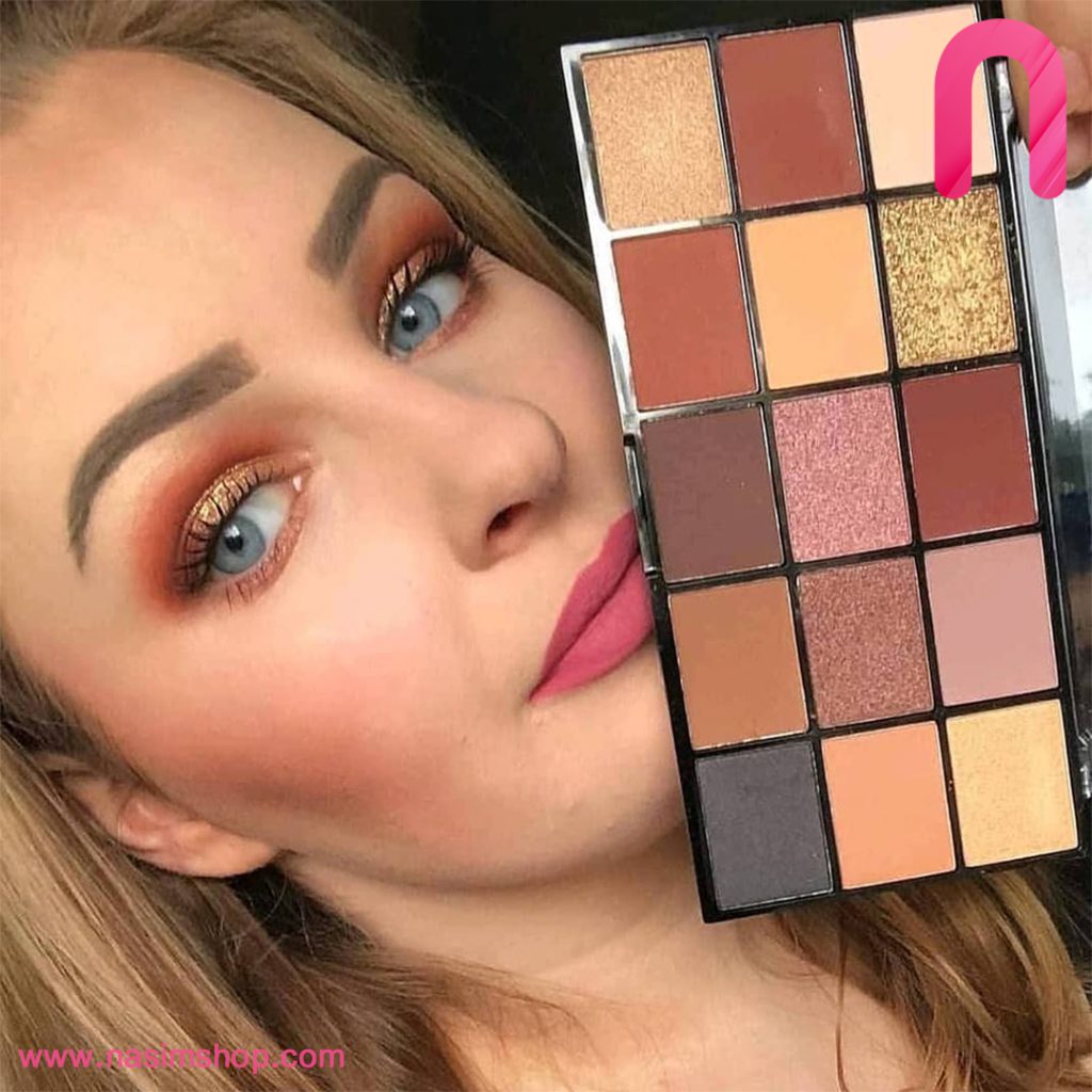 پالت سایه چشم ١٥ عددی Velvet Rose رولوشن2
