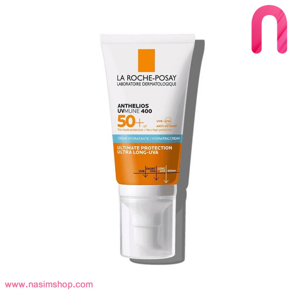 ضدآفتاب آبرسان بی رنگ لاروش پوزای SPF 502