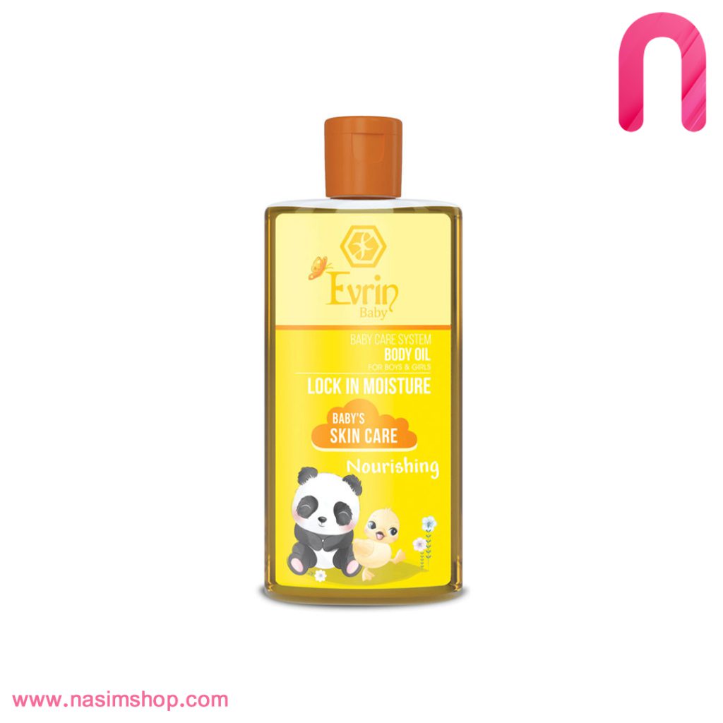 روغن بدن بچه اورین بیبی - Evrin Baby Body Oil2