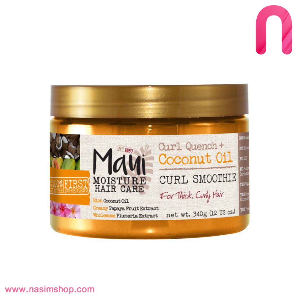 ماسک مو روغن نارگیل مائویی برای موهای فر | مدل Maui Curl Quench