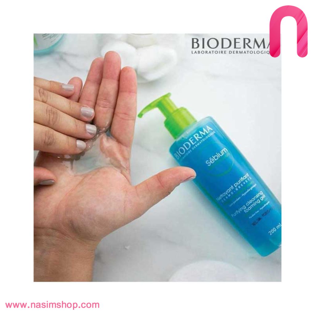 ژل شستشوی صورت بایودرما BIODERMA مدل سبیوم Sebium 2
