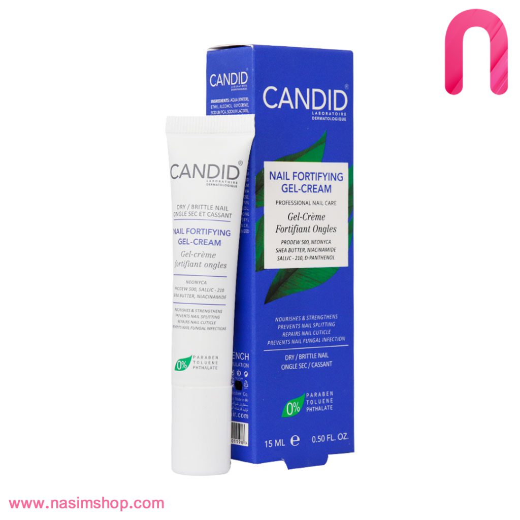 ژل کرم تقویت کننده ناخن کاندید NAIL FORTIFYING GEL CREAM CANDID