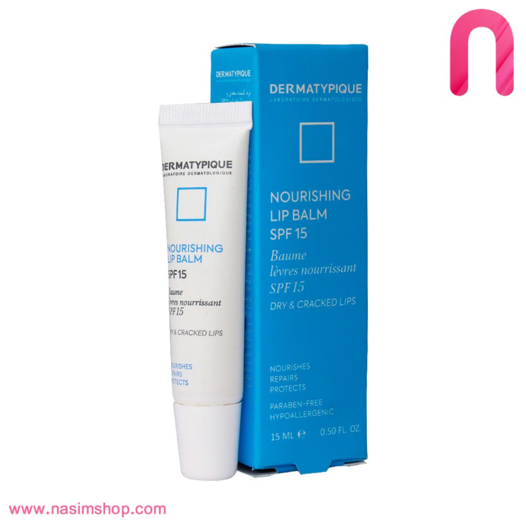 بالم لب نرم کننده و ترمیم کننده SPF15 درماتیپیک 15 میلی لیتر
