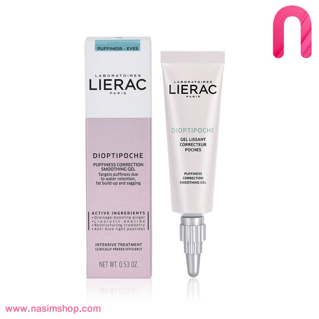 کرم دور چشم ضد پف لیراک lierac مدل دایوپتی پاش diopti poche