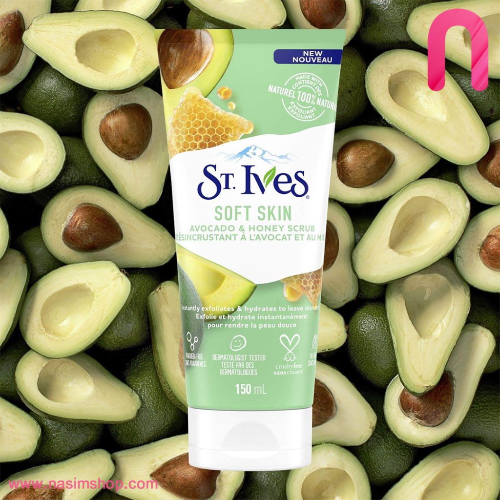 اسکراب نرم کننده سنت ایوز St Ives مدل Soft Skin2