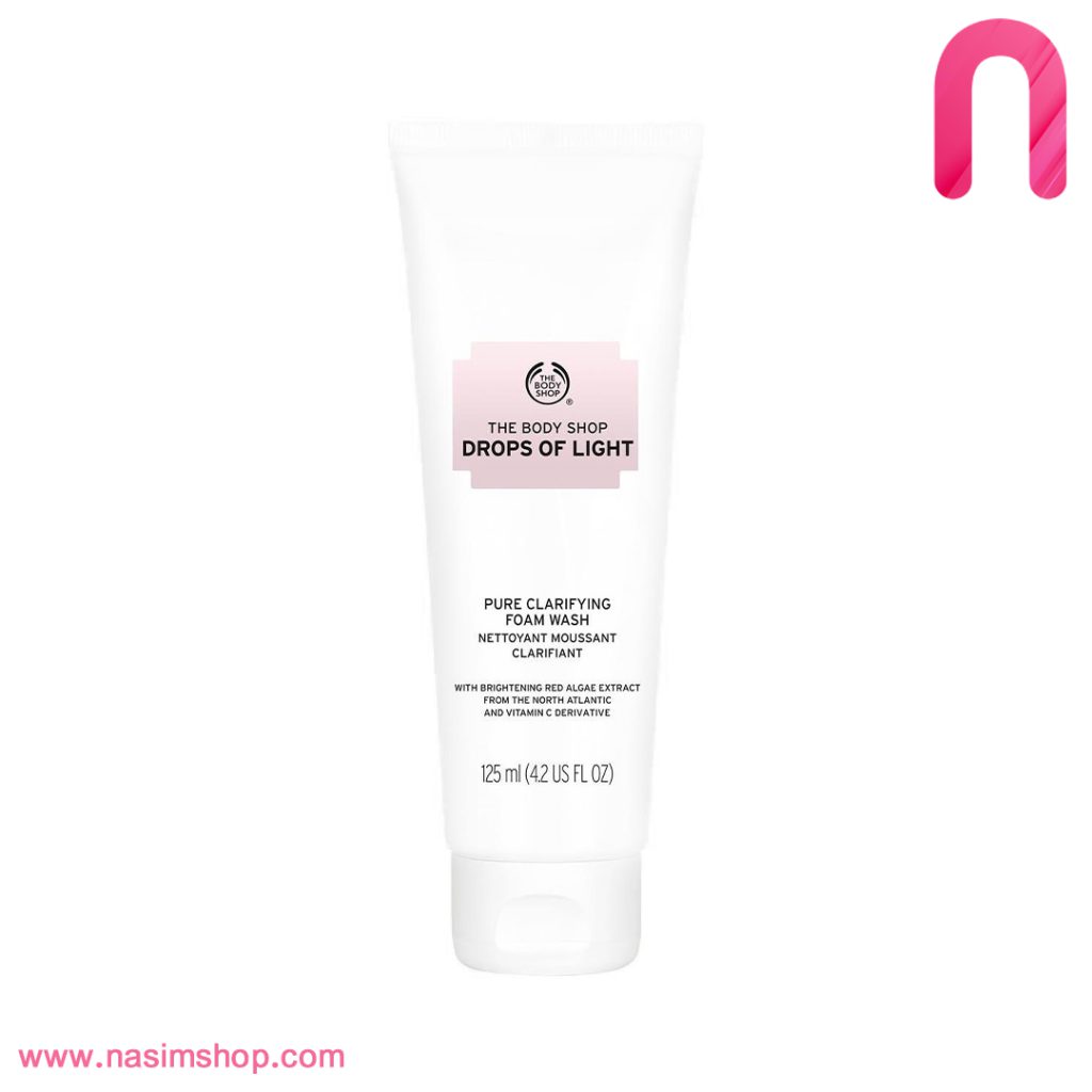 فوم شوینده و روشن کننده صورت بادی شاپ Body Shop Drops of Light